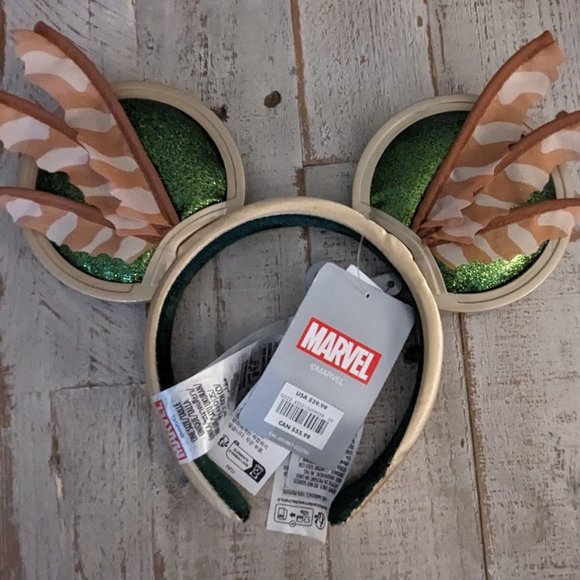 DISNEY PARKS BLACK PANTHER WAKANDA FOREVER MICKEY EARS HEADBAND MARVEL N… - Picture 2 of 9